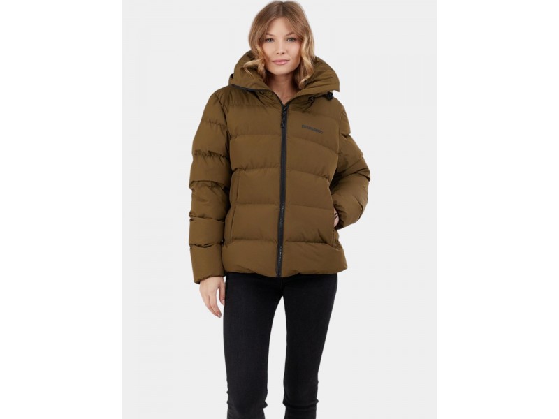 Fundango Amber női steppelt télikabát - Army