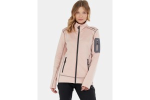 Fundango Antila női polárdzseki - soft pink melange