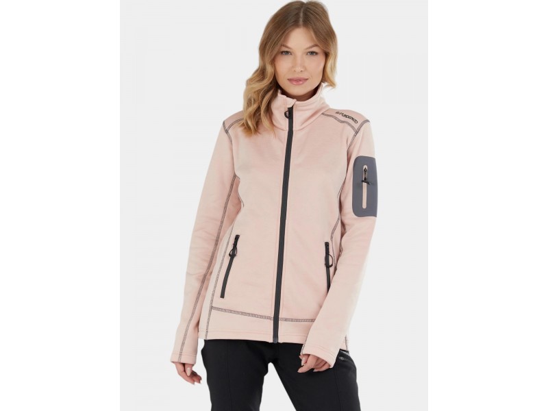 Fundango Antila női polárdzseki - soft pink melange