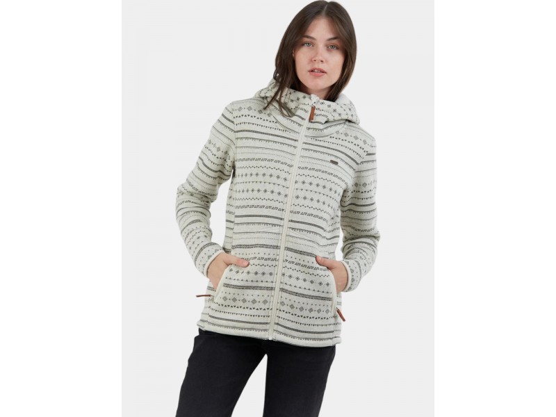 Fundango Ara Fleece Jacket D – női polár (stone)