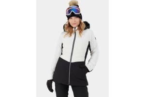 Fundango Salina női steppelt síkabát - stone (170)