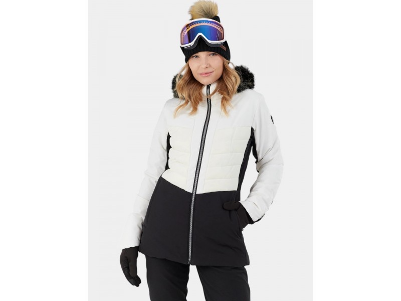 Fundango Salina női steppelt síkabát - stone (170)