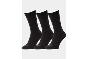 Fundango Basic 3 Pack zokni - antracit heather (3 pár)
