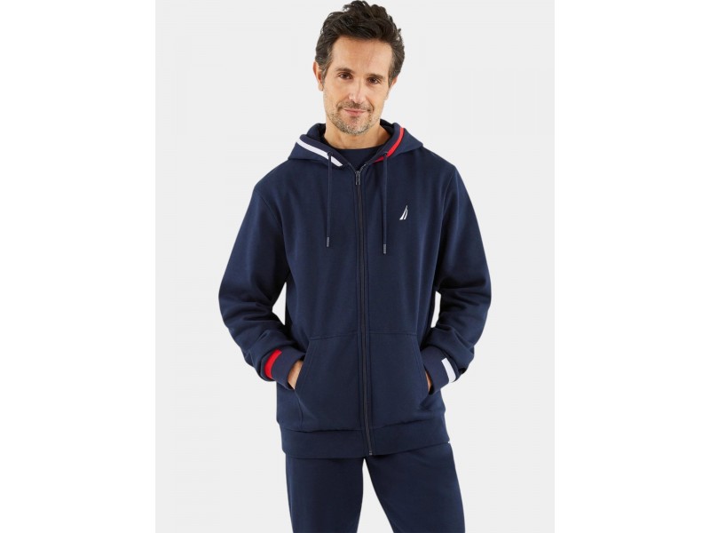 Nautica Francis FZ Hoody D - dark navy