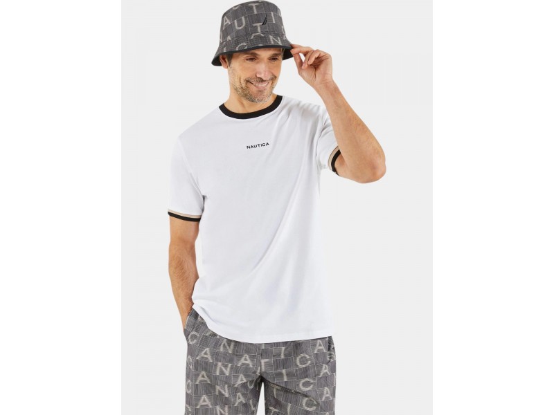 Nautica Kemp T-Shirt D férfi - fehér, 100% pamut