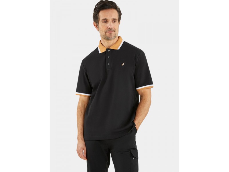 Nautica Latok férfi póló - 011-black