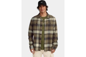 O'Neill TRVLR férfi flanel kockás ing, barna