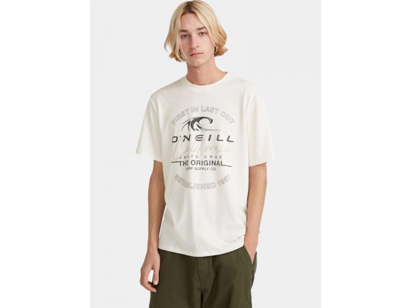 O'Neill Cali Wave férfi póló (snow white)