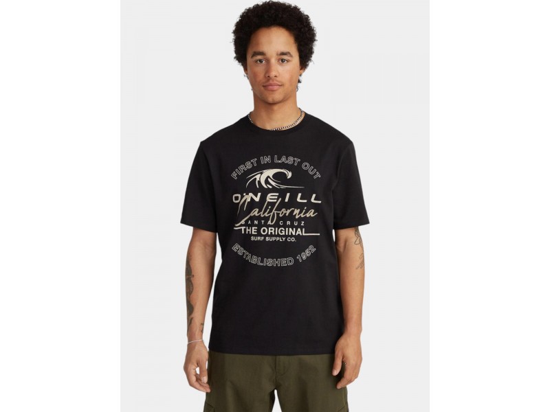 O'Neill TRVLR Cali Wave férfi póló - black out