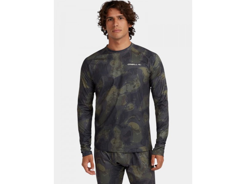 O'Neill Baselayer Top D — Black Night camo