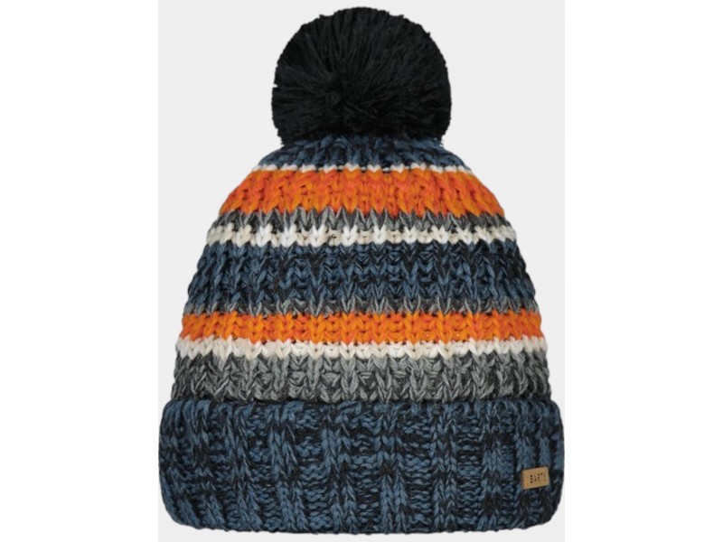 Barts Goser Beanie Kids - 04-blue, pompon