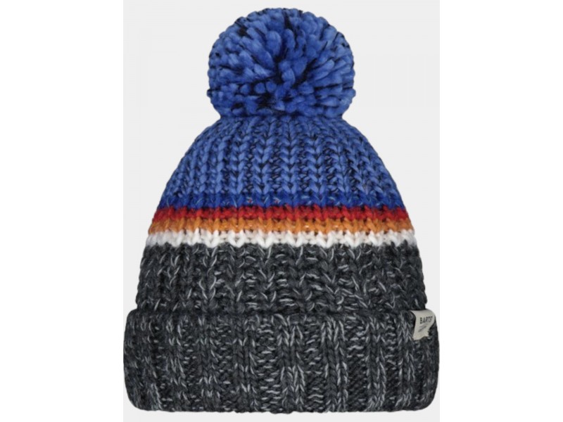 Barts Reggey Beanie D kék pomponos sapka