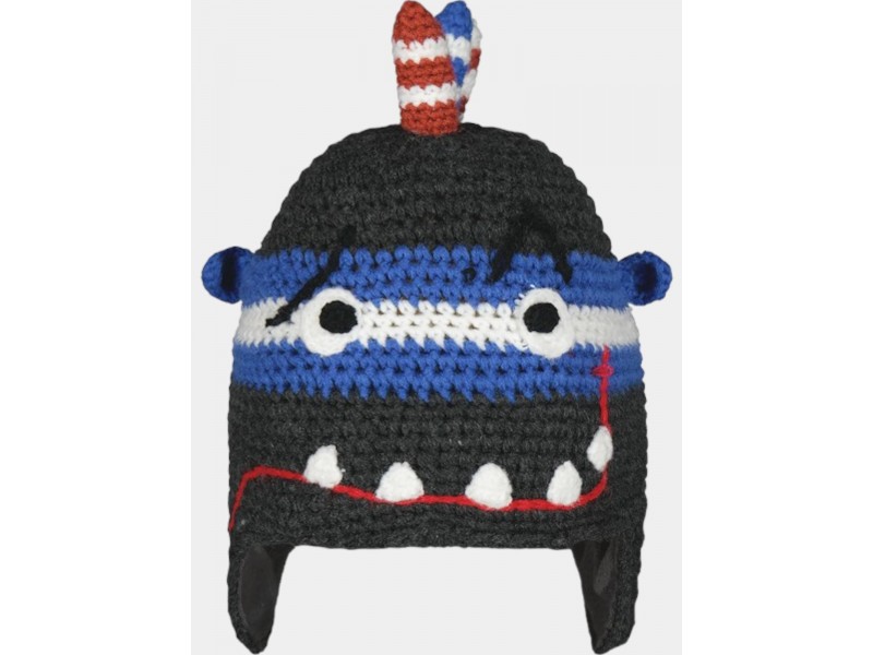 Barts Monster Beanie D bélelt sapka - dark heather