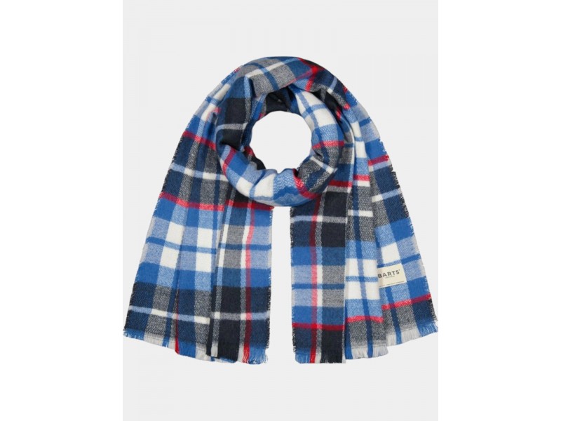 Barts Spenter Scarf D - kockás férfi sál (03 navy)