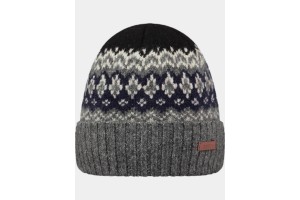 Barts Gregoris Beanie D - férfi téli sapka, dark heather
