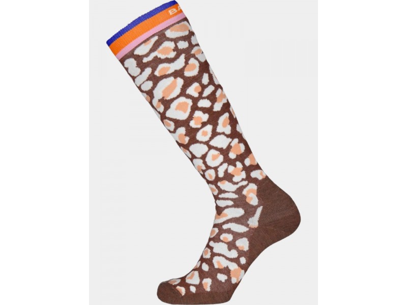 Barts Snow Sock Leopard D - barna sízokni