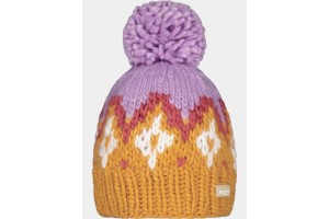 Barts Curley Beanie női sapka - 17-yellow, pom-pom