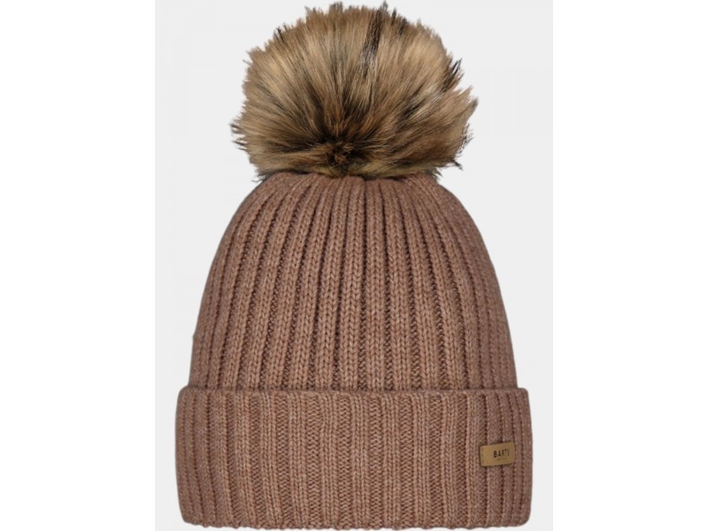 Barts Augusti Beanie D női sapka - világosbarna