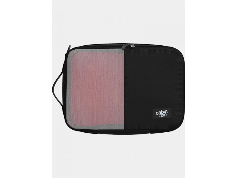 Cabin Zero Packing Cube Medium – 17,5×25×8 cm, Absolute Black