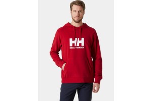 Helly Hansen HH Logo Hoodie 2.0 D - férfi, piros