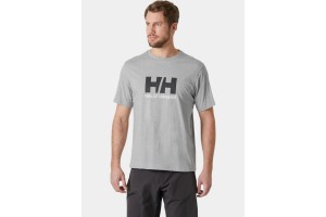 Helly Hansen HH Logo T-Shirt 2.0 D - 949 grey melange