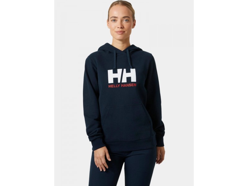 Helly Hansen W Hh Logo Hoodie 2.0 D - navy