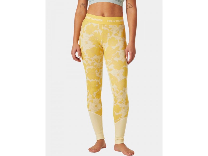 Helly Hansen W Lifa Merino női nadrág (yellow crea)