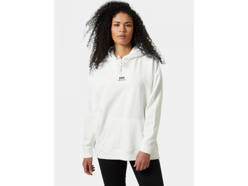 Helly Hansen W Yu Hoodie D - női fehér kapucnis pulóver
