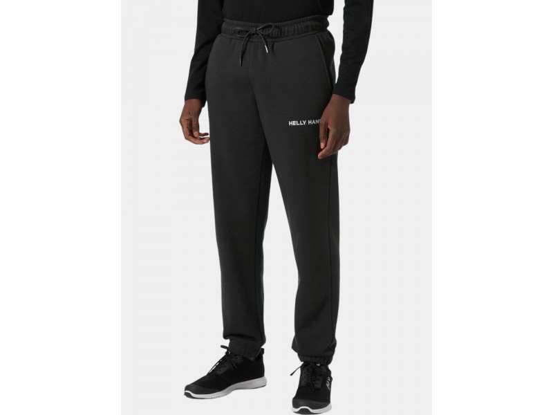 Helly Hansen Cotton Fleece Pant D - fekete férfi tréningnadrág