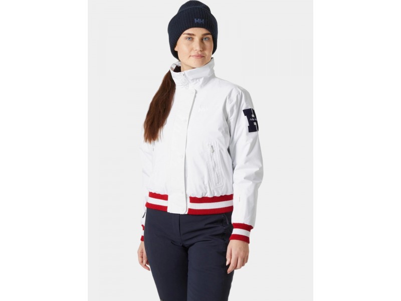 Helly Hansen W Apres Varsity Jacket női síkabát - fehér