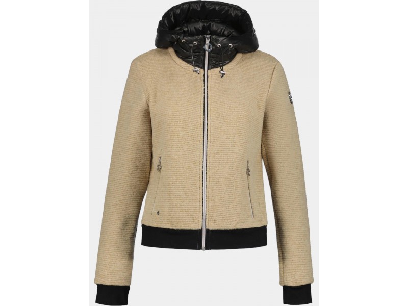 Luhta D női kapucnis pulóver 021-powder