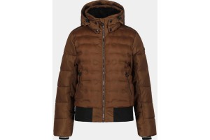 Luhta Halhola női síkabát — csokoládébarna, PFC-mentes