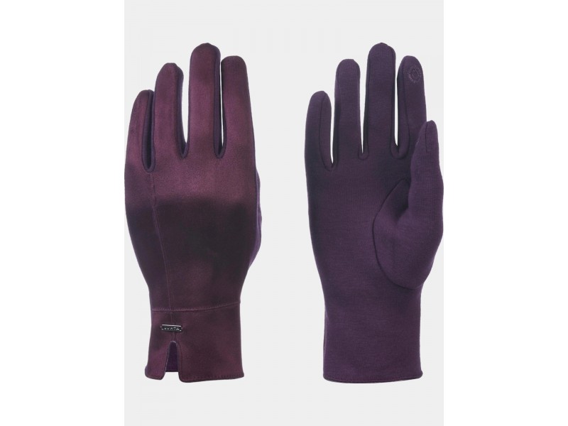 Luhta D női érintőképernyős kesztyű – 770 Plum
