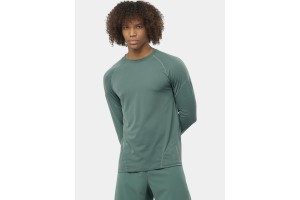 Salomon Cross Run Ls Tee M – North Atlantic