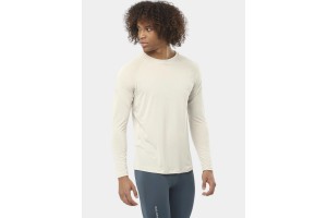 Salomon Cross Run LS Tee M D - Rainy Day