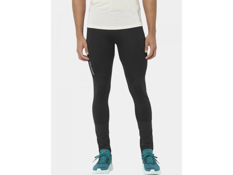 Salomon Cross Run férfi futónadrág – deep black