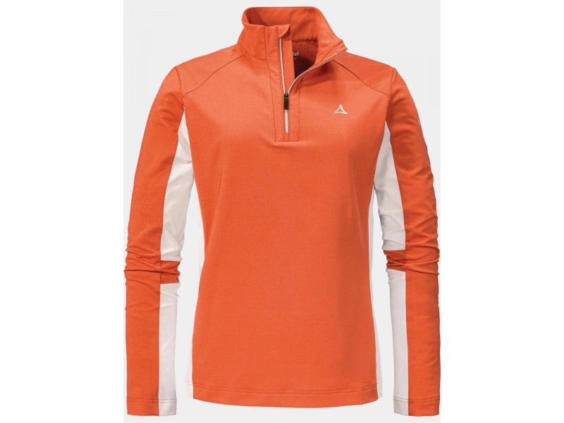 Schöffel Longsleeve Fiss L D női polár — 2030-rosehip