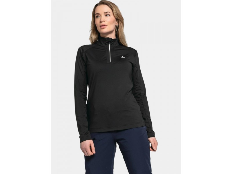 Schöffel Longsleeve Fiss L D női fekete polár