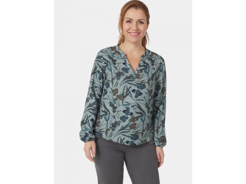 TBS Blomymis D női virágmintás ing – 448-reflet