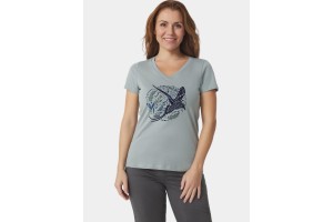 TBS Lintutee D női póló 448-reflet, 100% pamut