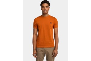 Timberland férfi Short Sleeve Tee D - sárga (888-umber)