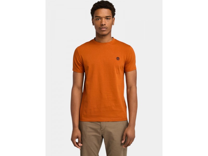 Timberland férfi Short Sleeve Tee D - sárga (888-umber)