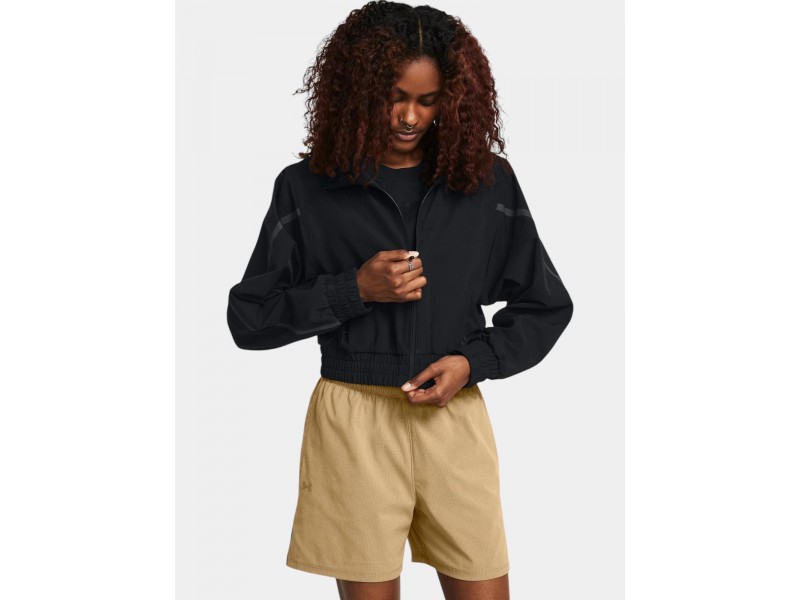 Under Armour Unstoppable Crop Jacket női - fekete (001-blk)