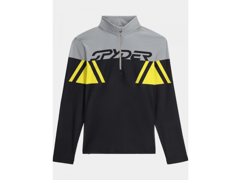 Spyder Podium 1/2 Zip férfi aláöltöző - Acid Yellow