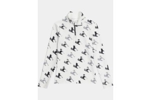 Spyder Vivid 1/2 Zip női aláöltöző - fehér