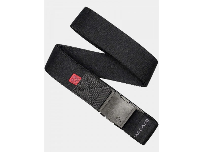 Arcade Belts Ridge Jimmy Chin – fekete/piros öv