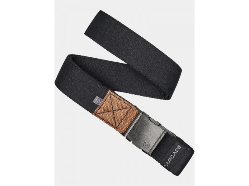 Arcade Belts Ridge D - fekete/charcoal