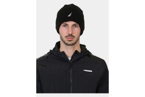 Nautica Gerro Beanie D fekete sapka - felhajtott szegély