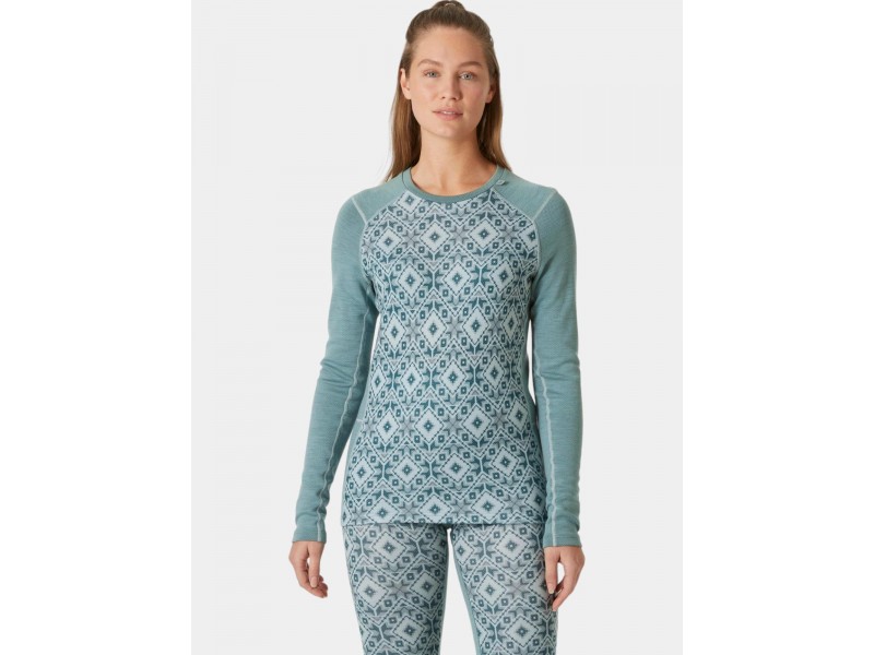 Helly Hansen női Lifa Merino Crew (489 cactus)