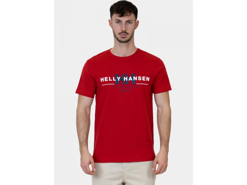 Helly Hansen Core Graphic T férfi póló - 164-red